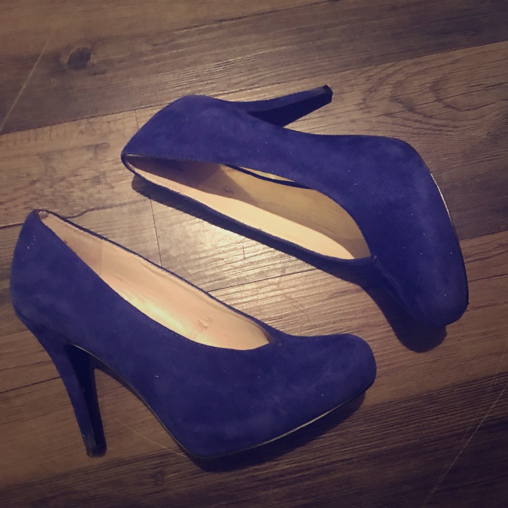 Royal Blue Nine West Shoes